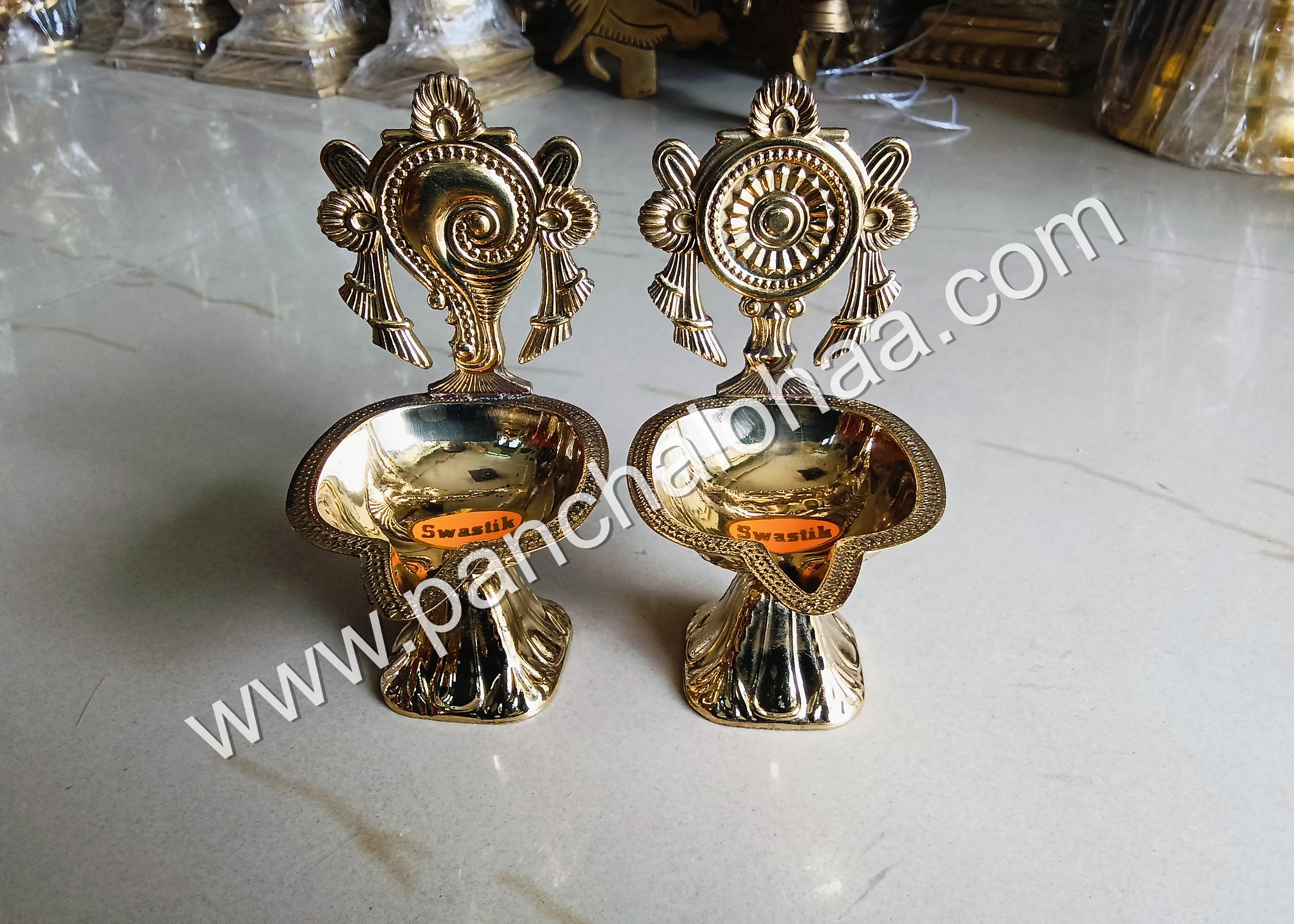Shanku chakra diyas